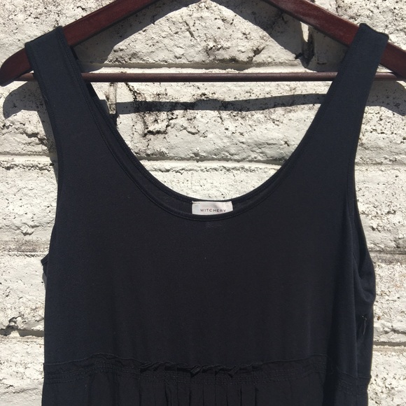 🌟Host Pick🌟 Witchery Sleeveless Black Maxi Dress NWOT Size L - Picture 10 of 16